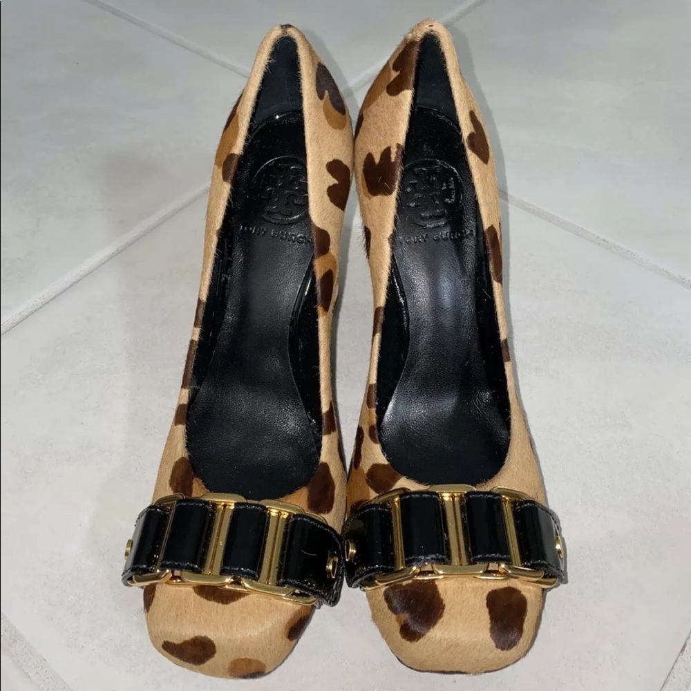 NEW Tory Burch Calf Hair Pumps